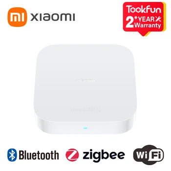 Глобальная версия XIAOMI Mi Smart Home Hub 2 Поддерживает Bluetooth, Bluetooth Mesh, Zigbee Gateway 128 МБ Двухдиапазонный Wi-Fi Пульт Дистанционного управления  3