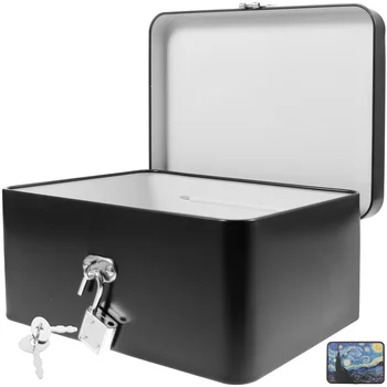 Коробка-органайзер для ювелирных изделий с крышкой-контейнером, жестяные контейнеры, пустые банки для свадебных сувениров  5