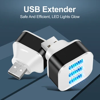 3-Портовый USB-Слот Hub Adapter Адаптер USB 3in1 2.0 С Несколькими Интерфейсными Входами USB Splitter Extender Аксессуары Для Автоэлектроники  0
