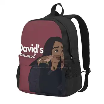 David'S Dead-Нью-Йорк Поллард-Cbbuk-Школьная сумка Для Хранения Знаменитостей Big Brother, Студенческий рюкзак Pollard New York Flava Of Love  4