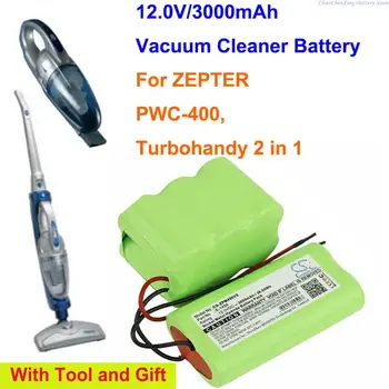 Аккумулятор для пылесоса GreenBattery3000mAh E-1486 для ZEPTER PWC-400, Turbohandy 2 в 1  10