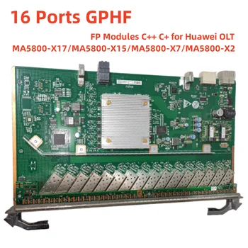 16 Портов Интерфейсная плата GPHF PON GPON Карта с Модулями SFP C + + C + для Huawei OLT MA5800-X17/MA5800-X15/MA5800-X7/MA5800-X2  10