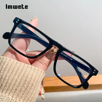 Imwete Оправа для очков с защитой от синего света, защищающая от радиационной близорукости, Очки для близорукости с диоптриями, очки для женщин и мужчин  5
