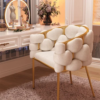 Дизайнерские обеденные стулья, кресло-трон, салон красоты, Современные стулья для ресторана, мягкая мебель Para El Hogar Furnitures  5