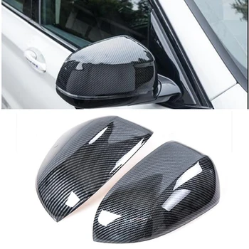 Для BMW X3 G01 2018 2019 ABS, отделка из углеродного волокна, Боковое зеркало заднего вида, накладка на боковую дверь, 2 шт. Автомобильные аксессуары  5