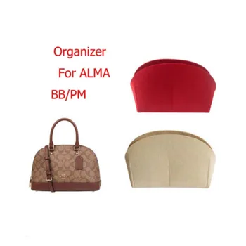 Для сумки Alma BB, органайзера для макияжа, маленькой сумочки, внутреннего кошелька, портативной косметички, органайзера для косметики, рождественской сумки  5