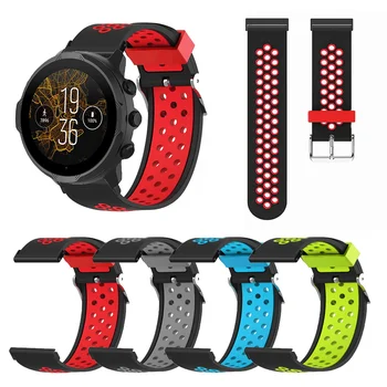 Силиконовый Ремешок Для Suunto 9 7 Baro/Suunto D5 Spartan Sport Наручные Часы HR/Baro Smart Watch Дышащий Браслет Correa Wristbands  3