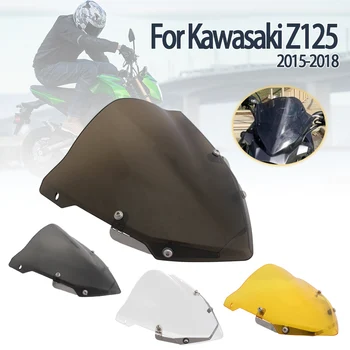Ветровые стекла для мотоциклов Kawasaki Z125 Z 125 2015-2018 Ветровые дефлекторы Parabrisas Заменяют аксессуары для лобового стекла  5