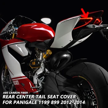 Для Ducati PANIGALE1199899 2012-2014 Аксессуары для крышки фары из углеродного волокна, комплект для мотоцикла, обтекатель ABS  5