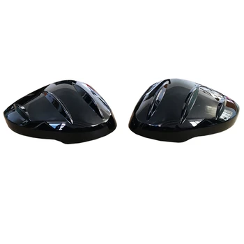1 пара ярких черных накладок на зеркала заднего вида из АБС-пластика для Honda-Civic 11Th Gen 2022 Автомобильные рожки в виде ракушки  5