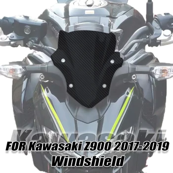 Для Kawasaki Z900 2017 2018 2019 100% Настоящий обтекатель лобового стекла из углеродного волокна Аксессуары для мотоциклов  5
