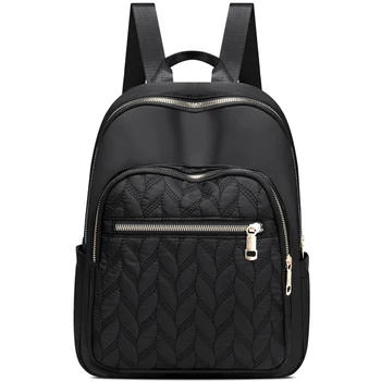 Рюкзаки из нейлона высокой плотности с защитой от брызг, Высококачественный рюкзак большой емкости, новая роскошная женская дизайнерская маленькая школьная сумка  5