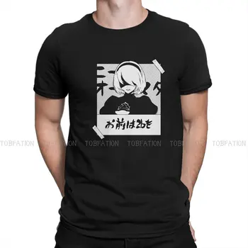Специальная футболка в стиле манги Automata 2b Nier, высококачественная креативная графическая футболка с коротким рукавом Ofertas  2