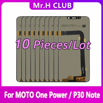 10 Шт. Оригинал Для Motorola Moto One Power (P30 Note) XT1942 ЖК-дисплей С Сенсорным Экраном Дигитайзер В Сборе Запасные Части  0
