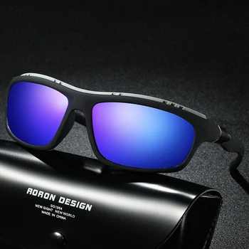 Спорт на открытом воздухе Велоспорт Поляризованные солнцезащитные очки Для мужчин Роскошный дизайн Винтаж Ретро Ночное видение Вождение Рыбалка Солнцезащитные очки Goggle  5