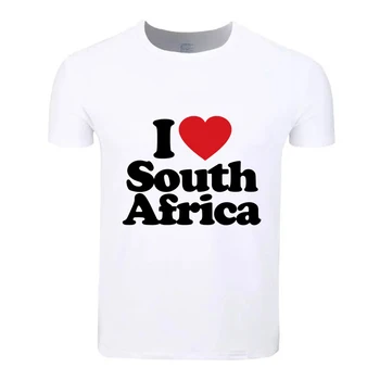 Хлопковая студенческая летняя футболка с флагом Южной Африки, повседневная Мужская футболка с коротким рукавом, женская футболка для мальчиков и девочек, детские футболки  4