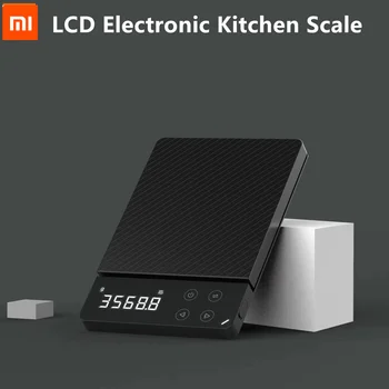 Xiaomi ATuMan DUKA ES1 0-3 КГ Бытовые ЖК-Цифровые Электронные Весы Многофункциональные Электронные Пищевые Весы с HD Подсветкой Для Кухни  5