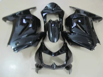 Литьевые обтекатели для Kawasaki ninja 250r 08 09 10-14 2008-2014 черный комплект обтекателей EX250 PO20  5