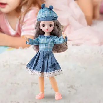 30-сантиметровая кукла принцессы с шариковыми соединениями, 12-дюймовая модная кукла для девочек, лучший подарок  3