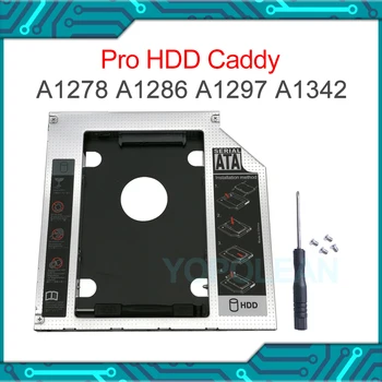 Новый SATA 3,0 9,5 мм 2-й жесткий Диск Caddy Корпус жесткого Диска Optibay SSD Чехол Для Macbook Pro 13 