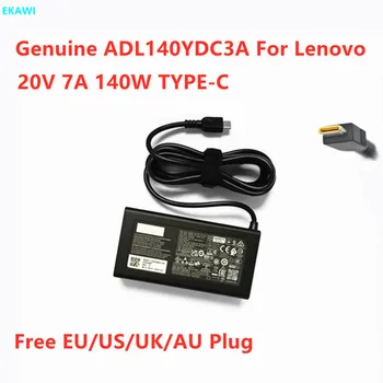 Подлинный ADL140YDC3A 20V 7A 140W TYPE-C USB ADL140YLC3A ADL140YCC3A Адаптер Переменного Тока Для Зарядного Устройства Для Ноутбука Lenovo Thinkpad  5