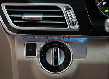 Для Benz E Class Coupe W207 C207 Внутренняя крышка кнопки включения фары 2009-2016 2шт  5