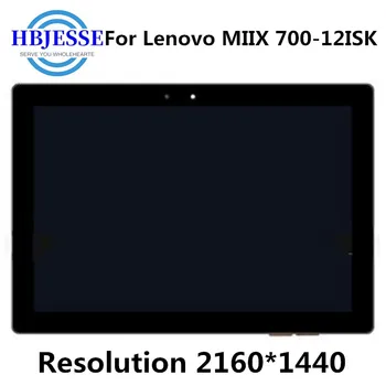 Для Lenovo Miix 700-12ISK 80QL светодиодный ЖК-дисплей для 12 