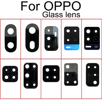 Для OPPO A1K A35 A52 A72 A53 A54 A74 A93 A15 A15S A16 A8 F11 A9 F9 Pro Realme 5 6 Замена Стеклянного объектива камеры заднего вида  0