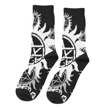 Семейные деловые мужские носки Happy в стиле ретро Alien Harajuku, повседневные носки для экипажа в стиле харадзюку с подарочным рисунком  5