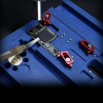 Новый профессиональный набор для удаления клея 8 В 1 для ремонта iPhone X Без повреждений материнской платы  10