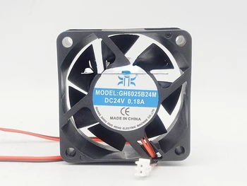 Для GH6025B24M DC24V 0.18A 6 см вентилятор охлаждения преобразователя  1