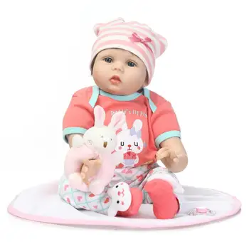 NPKCOLLECTION новая имитация reborn baby doll мягкий виниловый силиконовый сенсорный креативный подарок для детей на День Рождения и Рождество  10