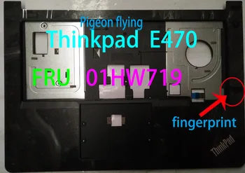 Применить к ноутбуку Thinkpad E470 E475 подставку для ладоней/рамку клавиатуры для C shell black FRU 01HW719 01HW720 с отпечатками пальцев и без них  5