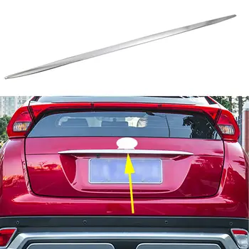 Хромированные Задние Ворота Задняя Дверь Защита Крышки Багажника Накладка Порога Молдинги Для Mitsubishi Eclipse Cross 2018-2021  4