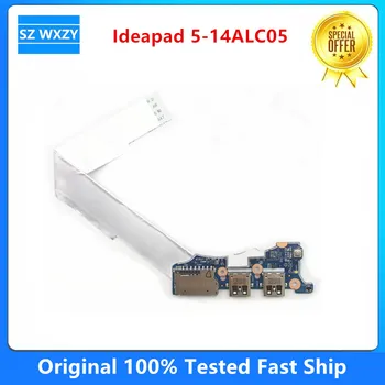 Новинка для Lenovo Ideapad 5-14ALC05 Плата USB-Чейнджера С кабелем 5C51C13203 LS-J701P 100% Tesred Быстрая Доставка  0