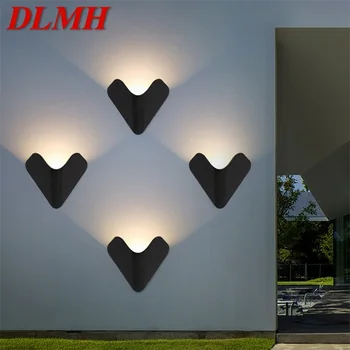DLMH Настенное бра Уличный креативный водонепроницаемый светильник Современный креативный светодиодный светильник для домашнего коридора  5