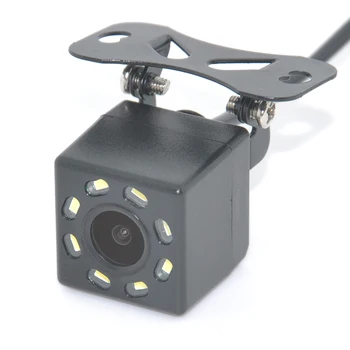 CCD CCD 8LED ночная автомобильная камера заднего вида 170 широкоугольная универсальная автомобильная камера заднего вида заднего вида для парковки автомобиля  1