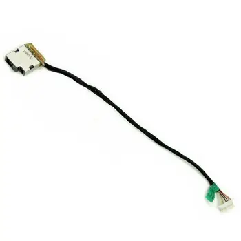 Разъем питания постоянного тока с кабелем для ноутбука HP 15-BS, гибкий кабель для зарядки постоянного тока  5