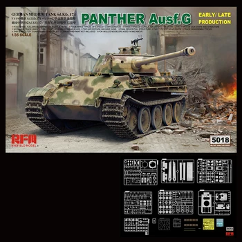 [Модель Ryefield] Модель Ryefield RFM RM-5018 1:35 Panther Ausf.Большое/позднее производство  4