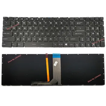 Новая клавиатура для ноутбука MSI GL62 GL72 6QC 6QD 6QF, черные разноцветные хрустальные клавиши с подсветкой  4