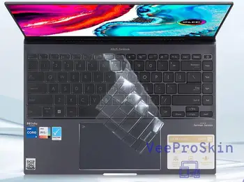 для ASUS Zenbook 14X OLED UX5400ZB UX5400EG UX5400E UX5400Z UX5400 ZB EG Eg 2021 UX5401 Защитная Крышка Клавиатуры ноутбука из ТПУ  5