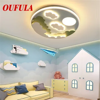 Детский потолочный светильник SAMAN Cloud Современная мода Подходит для детской комнаты Спальни детского сада  5