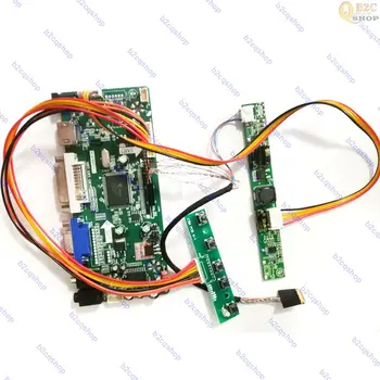 Комплект мониторов для платы ЖК-контроллера 1280X800 B133EW07 V.2 V2, совместимый с HDMI + DVI + VGA + Аудио  0