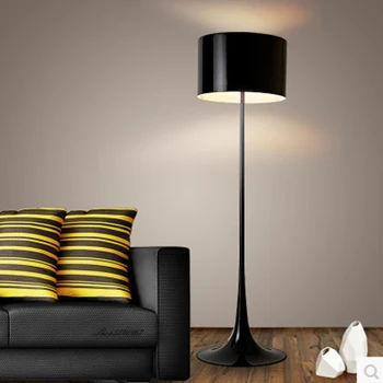 Современный дизайнерский напольный светильник, алюминиевая шляпа джентльмена, стоячий светильник, светильники для украшения гостиной, спальни, креативные подставки для ламп  5