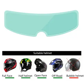 Универсальный шлем Прозрачная противотуманная накладная пленка Линзы мотоциклетного шлема Противотуманные пленки для шлемов  0