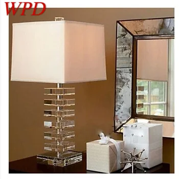 WPD Creative Crystal Table Light Настольная Лампа Современная Светодиодная для Украшения Домашней Спальни  5