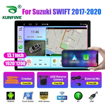 13,1-дюймовый автомобильный радиоприемник для Suzuki SWIFT 2017-2020 Автомобильный DVD GPS Навигация Стерео Carplay 2 Din Центральный мультимедийный Android Auto  2