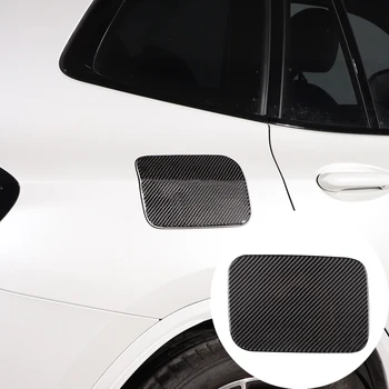 Наклейка С Отделкой Крышки Топливного Бака Автомобиля Из Мягкого Углеродного Волокна Для BMW X3 X4 G01 G02 2018-2022 Автомобильные Аксессуары  5
