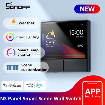 SONOFF NSPanel Smart Scene Настенный Выключатель EU/US Wifi Умный Переключатель Дисплея Термостата 