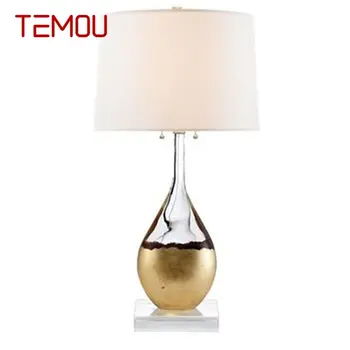Настольная лампа TEMOU Simple Table Современная креативная светодиодная лампа для украшения дома, гостиной, спальни  4